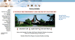 Desktop Screenshot of danburymethodist.org