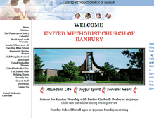 Tablet Screenshot of danburymethodist.org